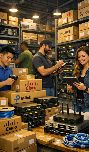 Rayong authorized reseller of TP-Link, Huawei, Interlink and Cisco network solutions